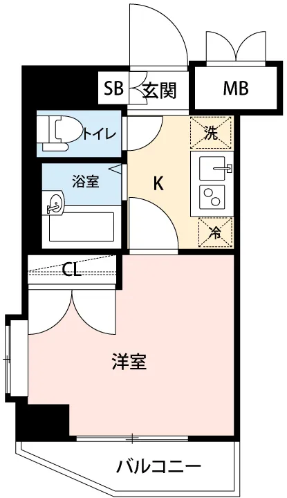 Mynavi STAY Miraie Yutenji Komazawa Street - Floor Plan - []