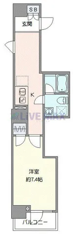 Plaire Deux Ikegami II - Floor Plan - ["Apartment"]