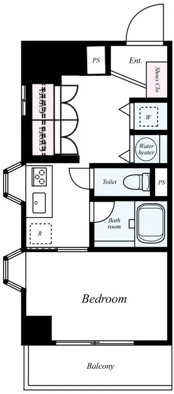 Olympus Sumida Park Building 1 - Floor Plan - ["Plumbing fixture", "Design", "Sink"]