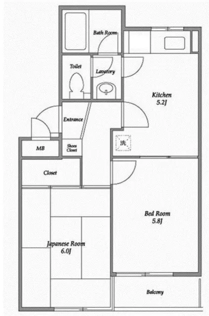 Elgan Gakugei Daigaku - Floor Plan - ["White", "Diagram", "Plan"]