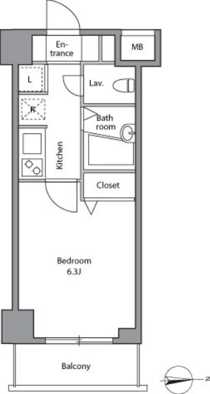 RESIDIA Kamiochiai - Floor Plan - []