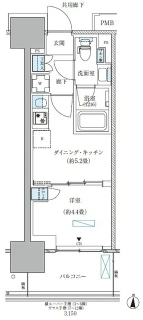 Park Axis Nishi-Ojima Comfort Square - Floor Plan - ["Plan"]