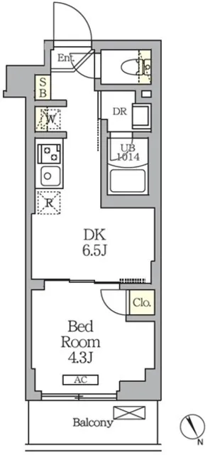 Clarity Magome - Floor Plan - ["Home Door"]