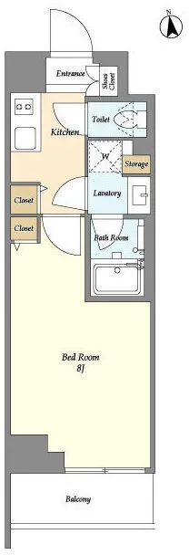 Rexceed Kagurazaka - Floor Plan - []