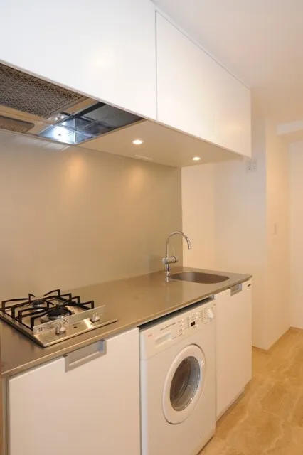 Castalia Azabujuban Shichimensaka - Interior - ["Laundry room", "Cabinetry", "Clothes dryer"]