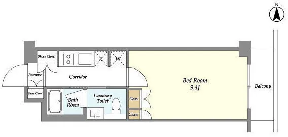 Garden Meguro Minami - Floor Plan - []