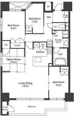La Vita Nihonbashi - Floor Plan - ["Diagram", "Plan", "Technical drawing"]