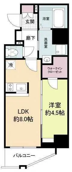 THE HUB MIYAKOJIMA - Floor Plan - ["Apartment", "Tile Flooring", "Geraniums"]