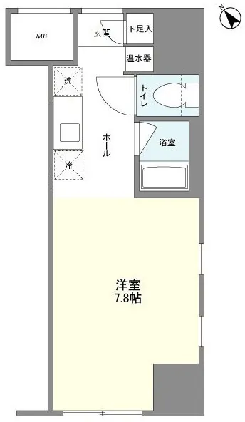 Rosewood Heights Monzen Nakamachi - Floor Plan - []