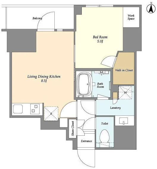 Duet Ryogoku 4 - Floor Plan - ["Plan", "Floor plan", "Diagram"]