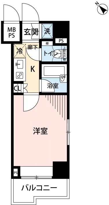 Mynavi STAY Miraie Minami-Ikebukuro - Floor Plan - []