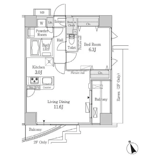 Park Flats Shibaura - Floor Plan - ["Product", "Schematic", "Map"]
