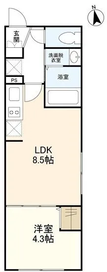 Well Square Ism Nakano Sakagami - Floor Plan - ["Apartment"]