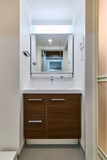 Comfortia Liv Bunkyo Sendagi - Interior - ["Bathroom cabinet", "Cabinetry", "Bathroom Sink"]