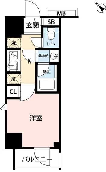 Mynavi Stay Bayside Kachidoki - Floor Plan - []