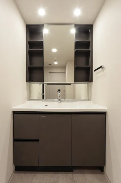 Terra Silk Forest - Interior - ["Flooring", "Bathroom cabinet", "Bathroom Sink"]