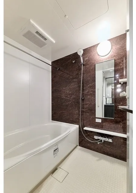 BPR Residence Higashi Nippori - Interior - ["Plumbing fixture", "Flooring", "Bathroom"]