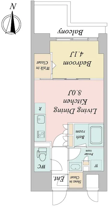 Cross Residence Awaza - Floor Plan - ["White", "Floor", "Tile Flooring"]