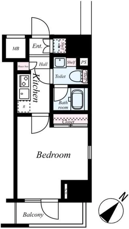 Parkwell Kuramae - Floor Plan - []
