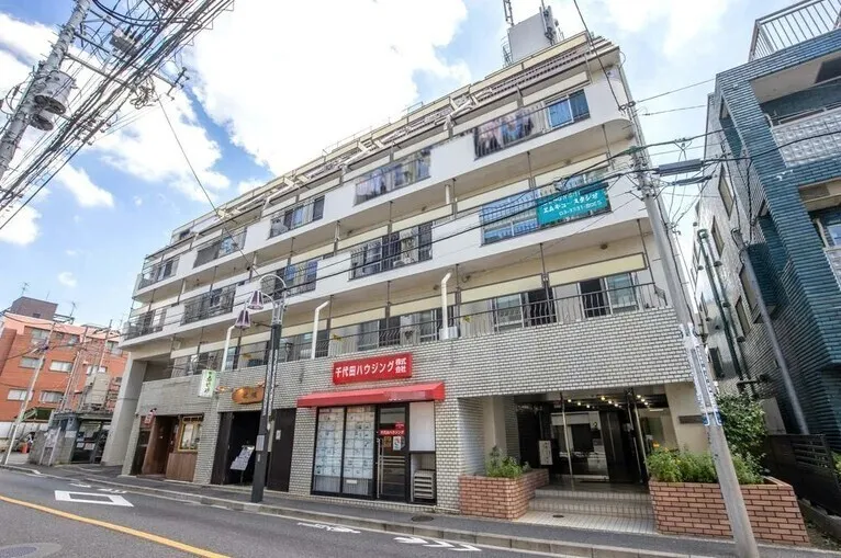 Kugayama Apartment - Exterior - ["Street", "Urban design", "Metropolitan area"]