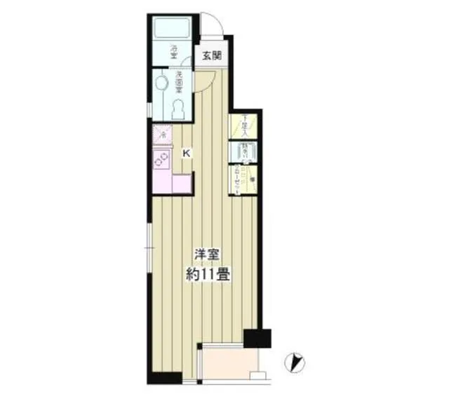 FLATS Ichibancho - Floor Plan - ["Rectangle", "Font", "Parallel"]