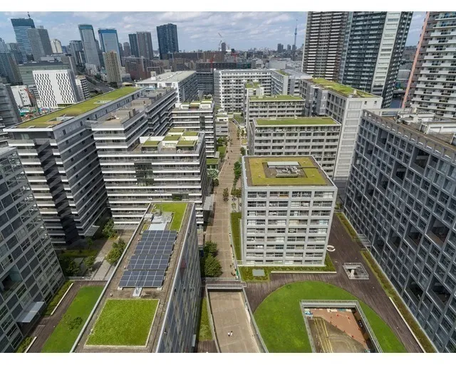 Shinonome Canal Court CODAN Building No.20 - Exterior - ["Metropolitan area", "Urban area", "City"]