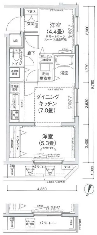 Isle Premium Mukojima - Floor Plan - ["White", "Plan", "Diagram"]