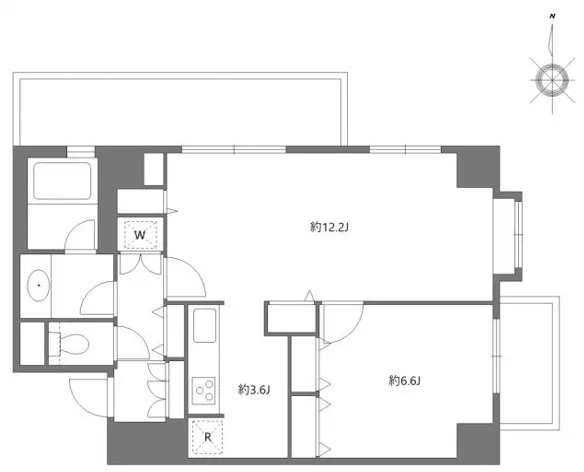 MG Meguro Station - Floor Plan - ["White", "Floor plan", "Plan"]