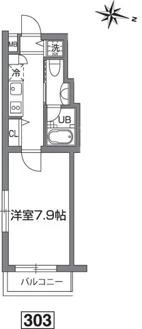 Prime Urban Karasuyama Court - Floor Plan - []