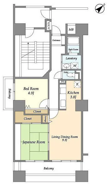 Harumi Urban Plaza - Floor Plan - ["Schematic", "Rectangle", "Font"]