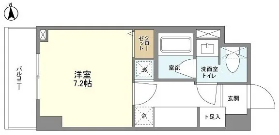 L ・ BASE Oshiage North - Floor Plan - []