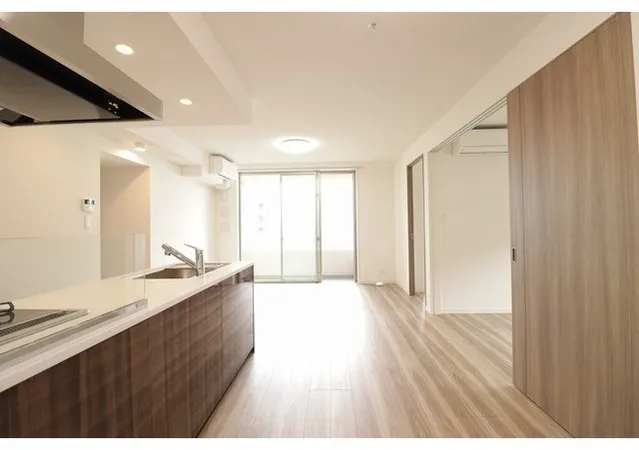 KDX Residence Hatchobori - Interior - ["Floor", "Flooring", "Wood flooring"]