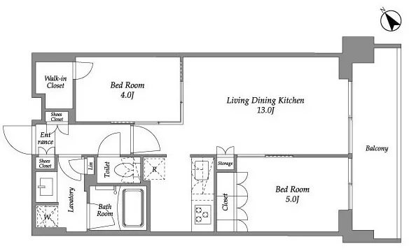 Season Flats Omorinishi - Floor Plan - ["Diagram", "Plan", "Technical drawing"]
