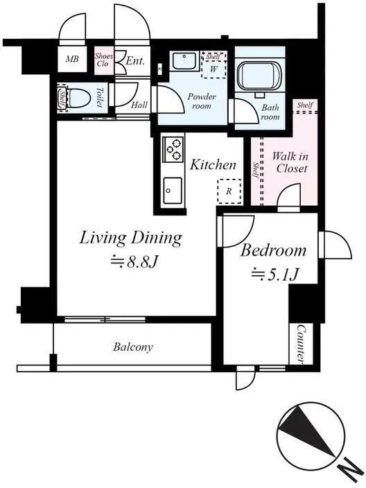 ARCOBALENO MINOWA - Floor Plan - ["Diagram", "Plan", "Floor plan"]