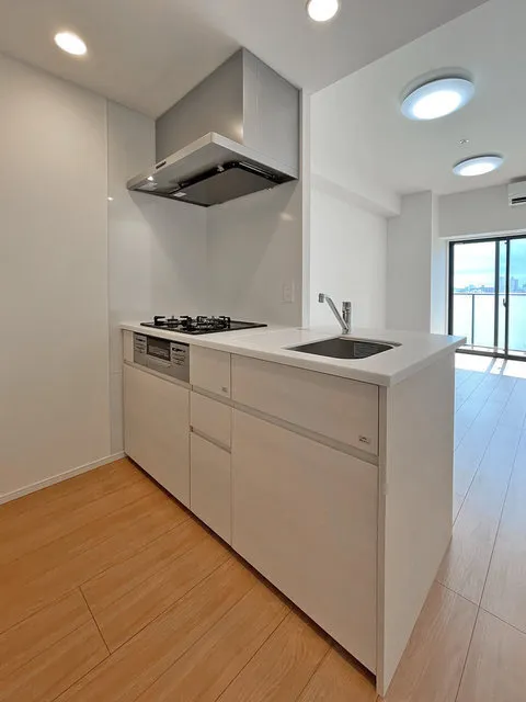 HF Kitasenju Residence - Interior - ["Kitchen", "Flooring", "Floor"]