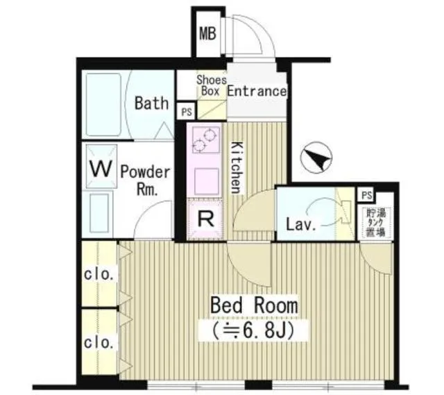 C's LINQS AKASAKA - Floor Plan - ["Floor plan", "Text", "Design"]