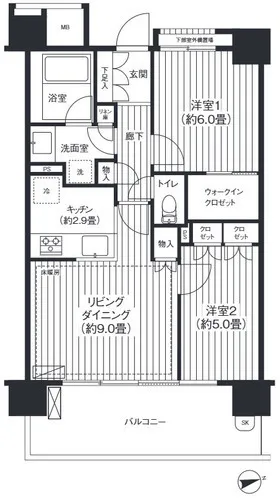 Initiative Kamata - Floor Plan - ["Tile Flooring", "Brutalist architecture"]