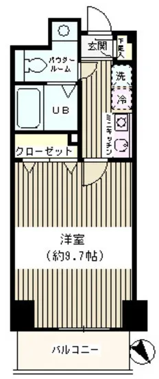 Esperal Ikebukuro - Floor Plan - ["Apartment", "Door", "Home Door"]