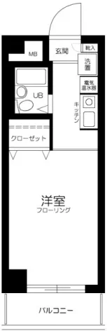 Clare Park Nogata - Floor Plan - ["Apartment", "Home Door"]