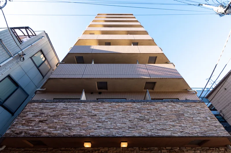 Sky Court Hatagaya - Exterior - ["Composite material", "Apartment", "Brick"]