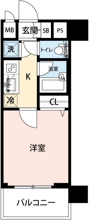 Mynavi STAY Shibuya Shinsencho - Floor Plan - []