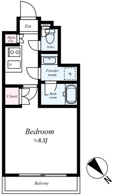 Galicia Kamata South - Floor Plan - []