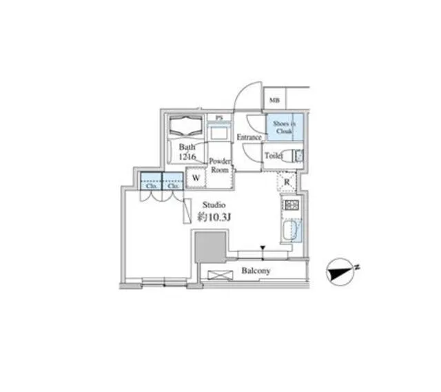 Belle Face Shibaura Tower - Floor Plan - ["Floor plan", "Diagram", "Text"]