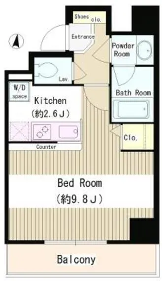 Bamboo Iwamotocho - Floor Plan - []