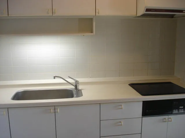 Shibaura Square Heights - Interior - ["Kitchen sink", "Cabinetry", "Property"]