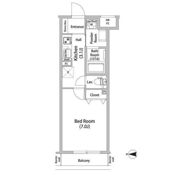 LIBR GRANT Setagaya Tsurumaki - Floor Plan - ["Rectangle", "Schematic", "Parallel"]