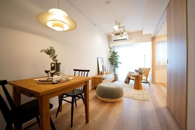 CREATIF Sangenjaya - Interior - ["Interior design", "Flooring", "Furniture"]