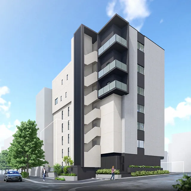 La Casa Hiroo - Exterior - ["High-rise building", "Metropolitan area", "Urban design"]