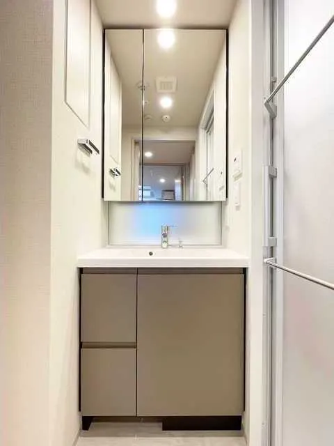 Brillia Ist Shin-Okachimachi - Interior - ["Bathroom cabinet", "Flooring", "Floor"]