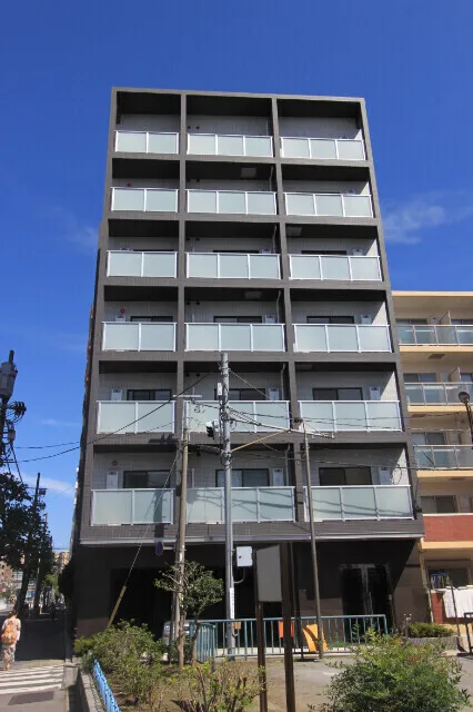 Genovia Kameido Green Wall - Exterior - ["Composite material", "Commercial building", "High-rise building"]